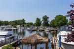 Enjoy Summer Days at the Harbor Club Meadow, Observing Boats Along the Black River